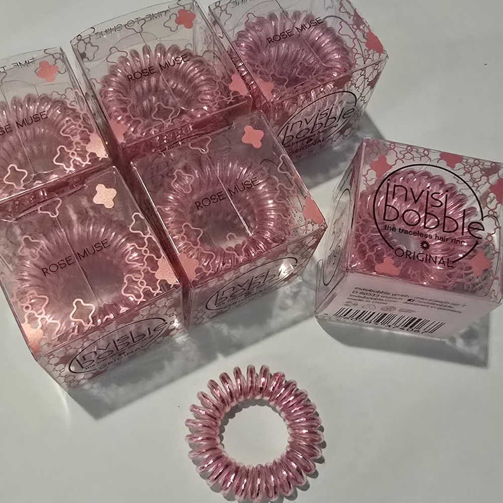 Invisibobble Pink Hair Ties